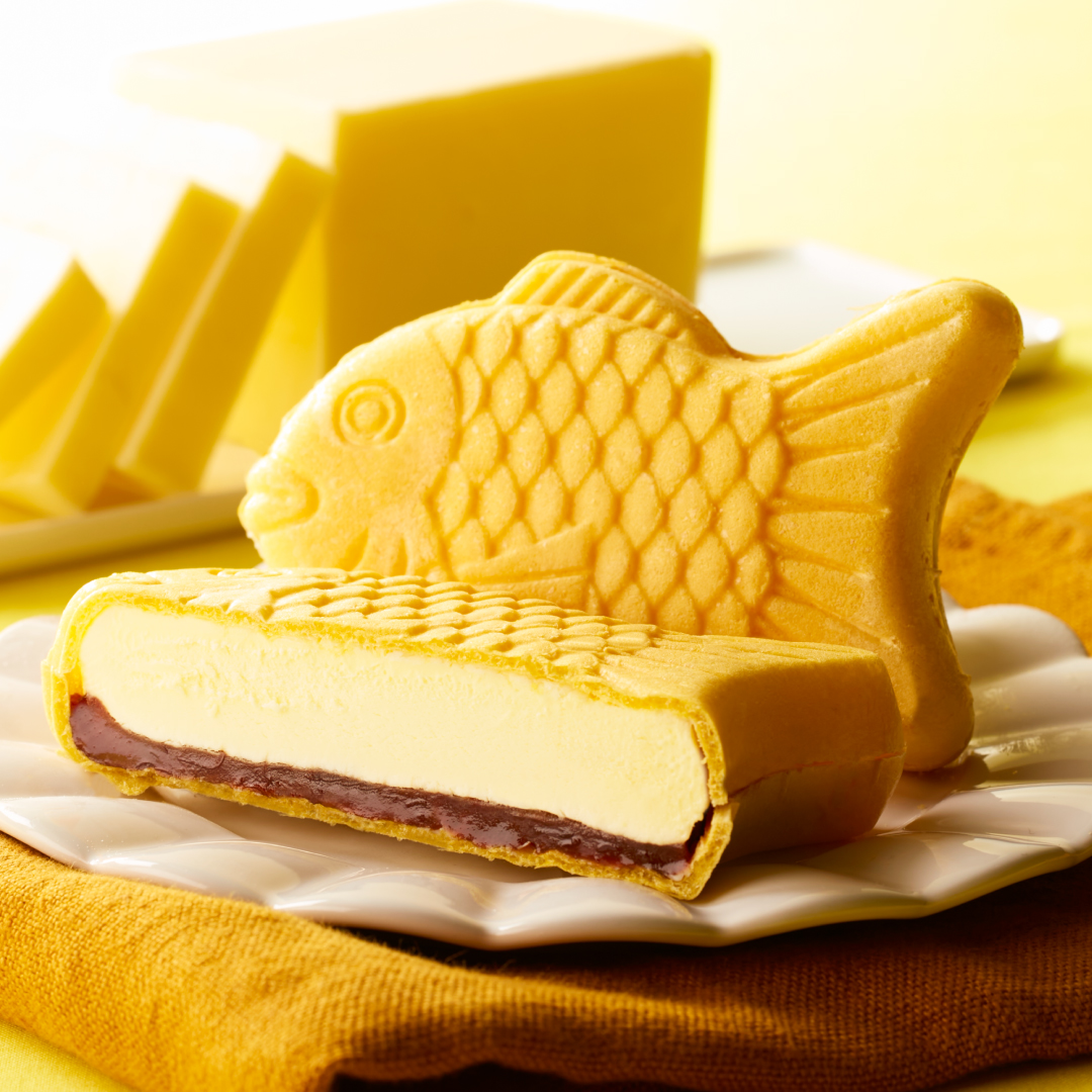 和菓子アイスたい焼き最中北海道発酵バターしっぽまであん_画像