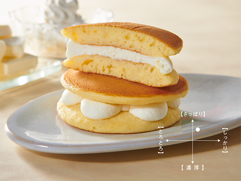 フランス産クリームチーズパンケーキ